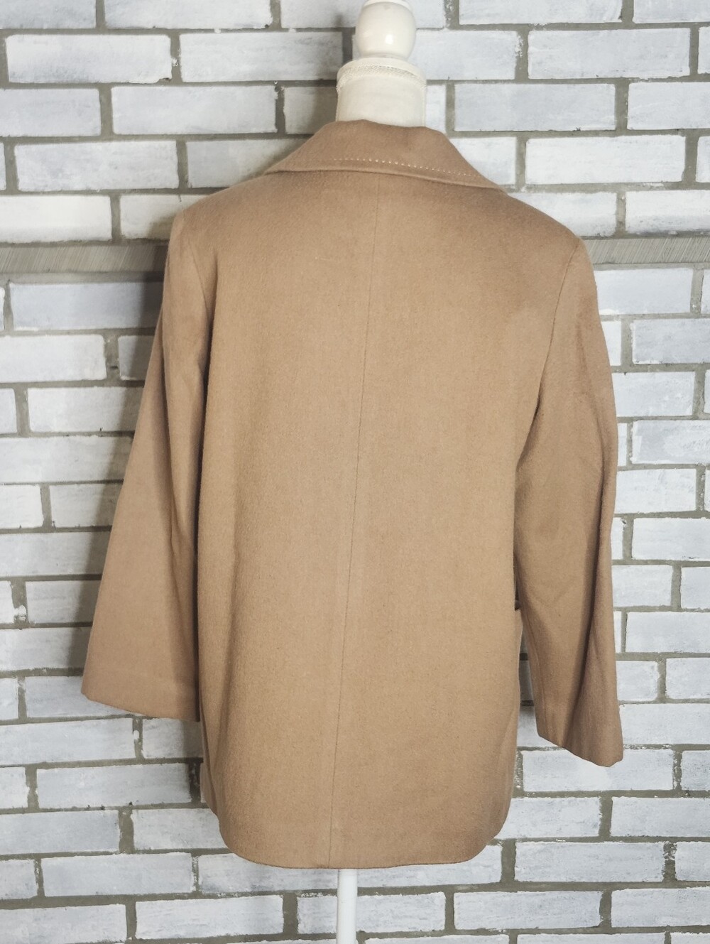 Rafaella Women's Long Sleeve Wool Viscose Cashmere Blend Jacket Size 10 Brown - Picture 4 of 10